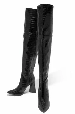 SOME Shoes Kenedi - Black Croc