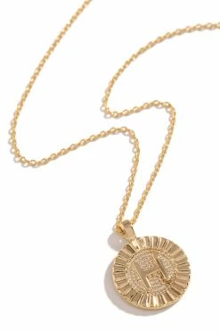 Fa H Necklace - Gold