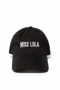 MSLOLA Loungewear Miss Lola Hat - Black