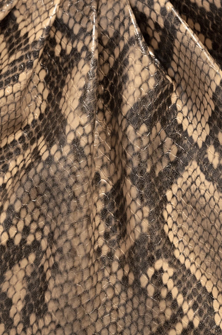 URBAN Accessories Vera - Tan Snake