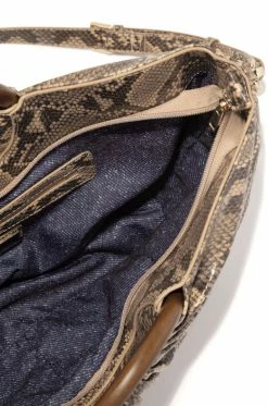 URBAN Accessories Vera - Tan Snake