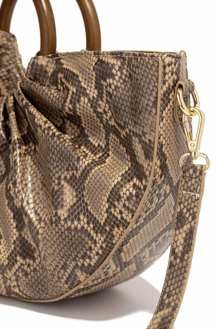 URBAN Accessories Vera - Tan Snake