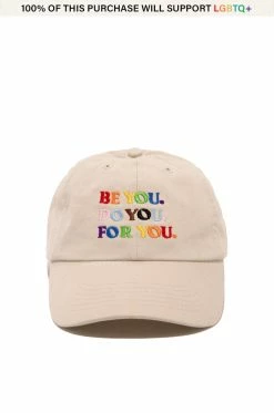 MSLOLA Be You Pride Unisex Hat - Nude Accessories