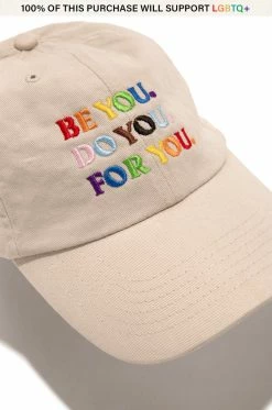 MSLOLA Be You Pride Unisex Hat - Nude Accessories