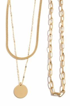 FA Sophia Necklace Set - Gold Accessories