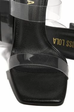 OLVJAY Lola Luxe - Black Shoes