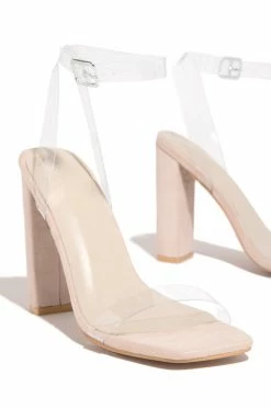 SOME Photo Icon - Nude Suede Shoes