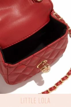 UR Accessories Mini Claire - Red