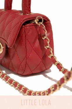 UR Accessories Mini Claire - Red