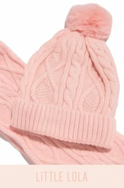 LOLAKID Accessories Cute & Cozy - Pink