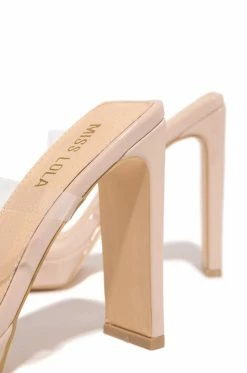 OLVJAY Shoes Skyla - Nude Clear