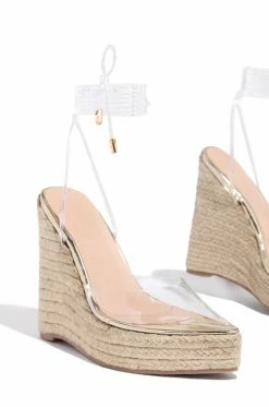 SOME Spring Reveal - Gold Shoes