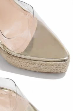 SOME Spring Reveal - Gold Shoes