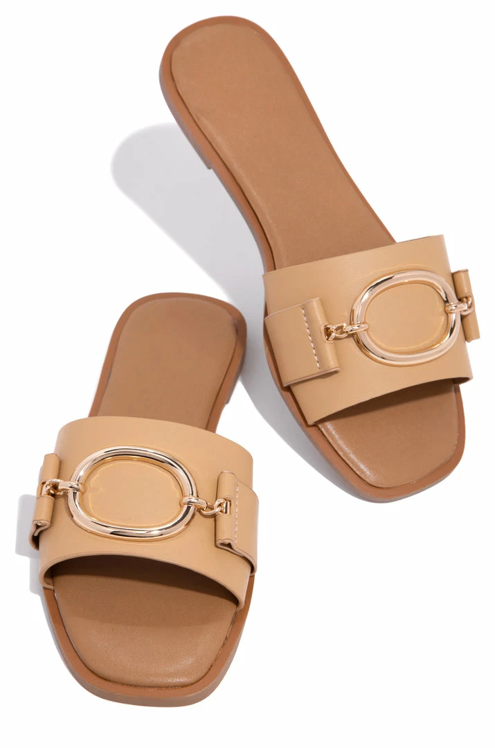 QUPD Paradise Found - Nude Shoes