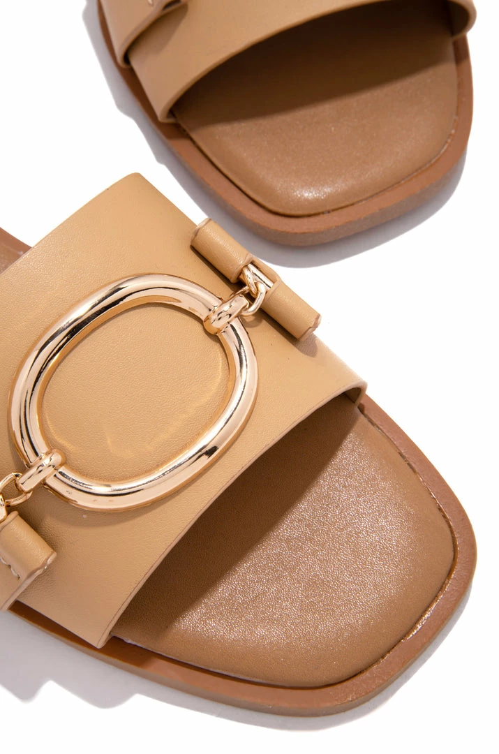 QUPD Paradise Found - Nude Shoes