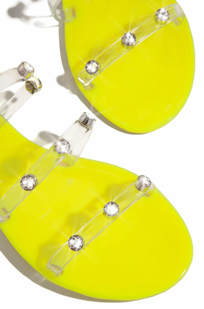 WDIVA Posh Livin - Neon Yellow