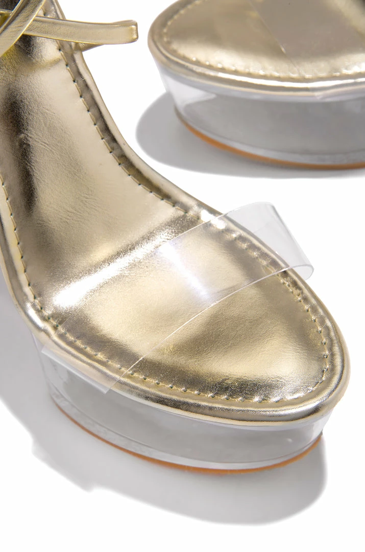 CHASENC Shoes Drive You Wild - Gold