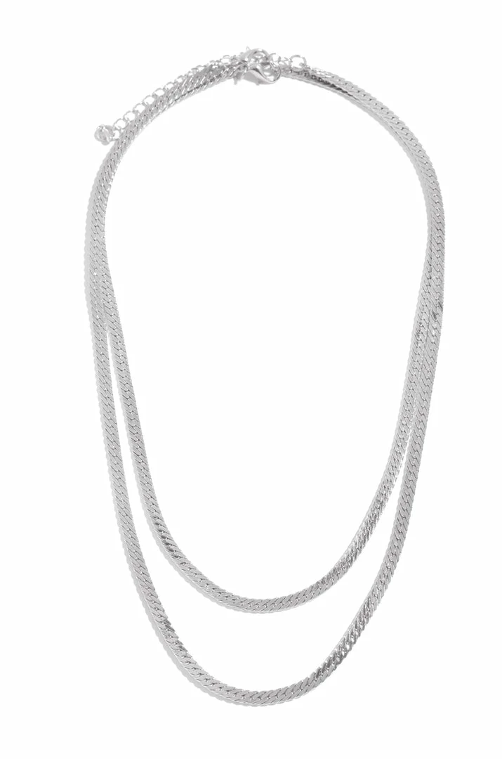FA Accessories Esme Necklace - Silver