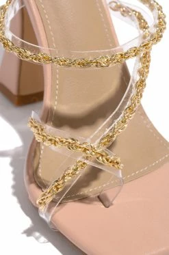 LEMND Feel The Night - Nude Shoes