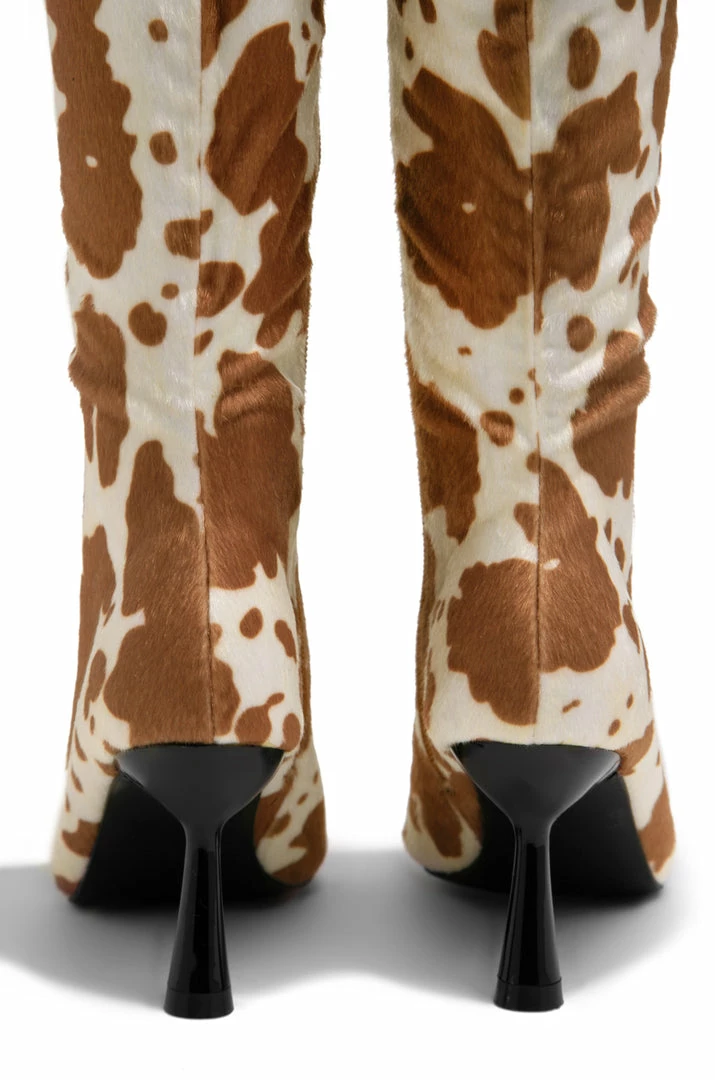 MIXX Queen Of NY - Tan Cow Shoes