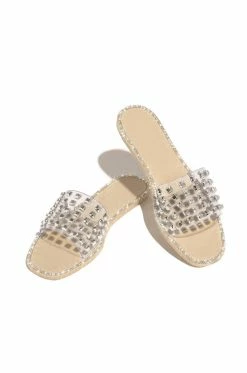 WDIVA Shoes Luxe Chillin - Nude