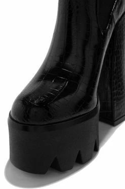 SOME Shoes Royale - Black Croc