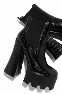 SOME Shoes Royale - Black Croc