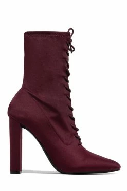 LILIA Shoes Weekend Strut - Wine