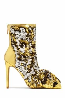 CAPEROBB Shoes Steal The Night - Gold