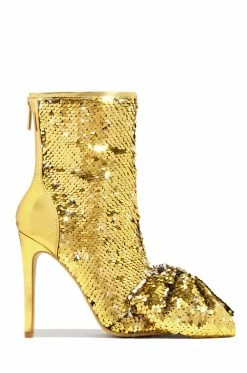 CAPEROBB Shoes Steal The Night - Gold