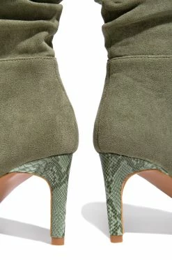 SOME Gessica - Green Shoes