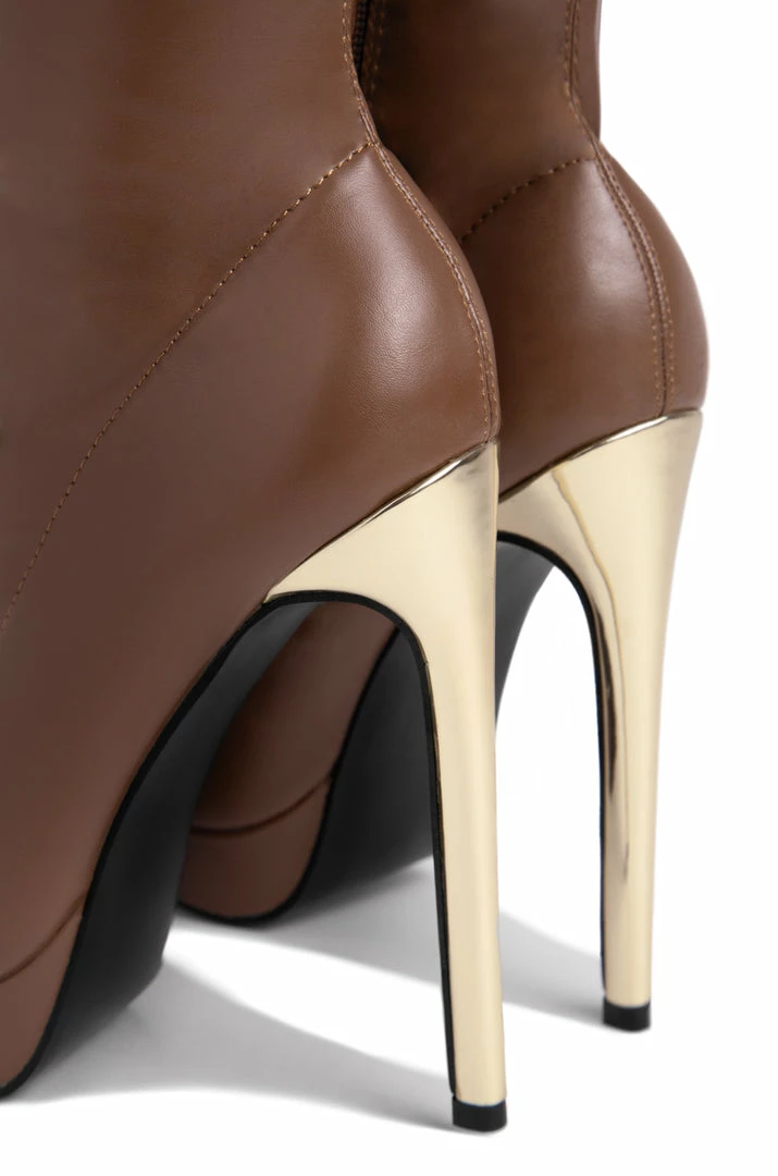 SOME Lelya - Mocha Shoes