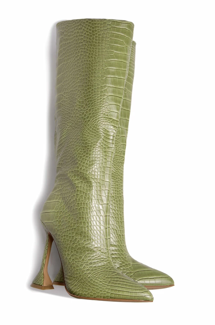 SOME Milenka - Green Shoes