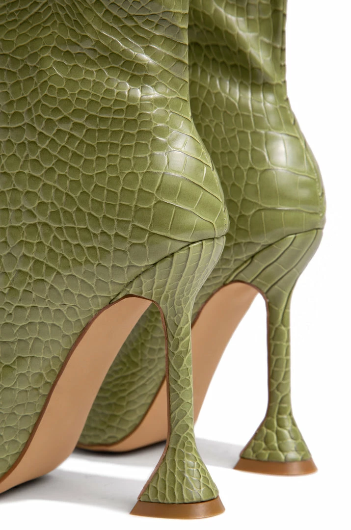 SOME Milenka - Green Shoes