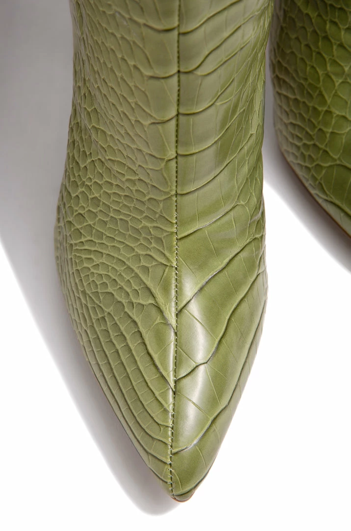 SOME Milenka - Green Shoes