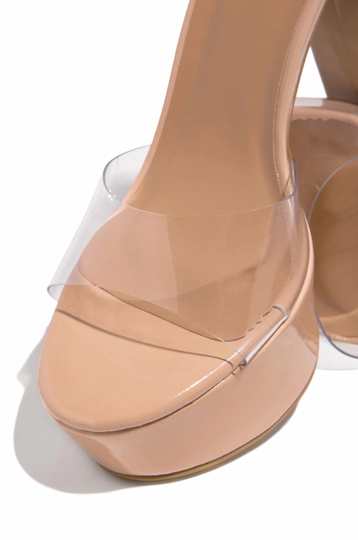 BBOO Bare With Me - Nude Shoes