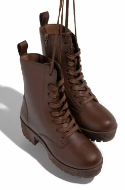 BBOO Shoes Obsessed With You - Mocha PU