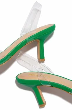 OLVJAY Flirty Crush - Green Shoes