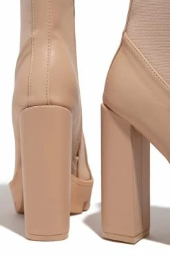 LEMND Kyndall - Nude Shoes