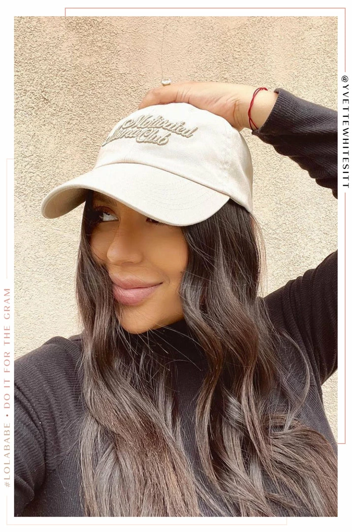 MSLOLA Activewear Motivated Mama Club - Nude