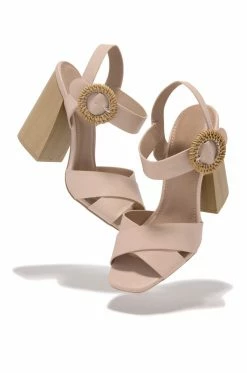 QUPD Leilani - Nude Shoes