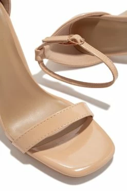 ANNEM City Rush - Nude Pat Shoes