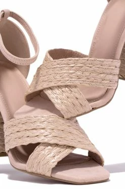QUPD Shoes Vita - Nude