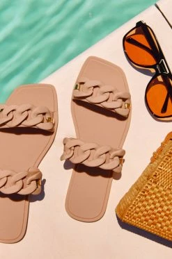 QUPD Sun Seeker - Nude Shoes