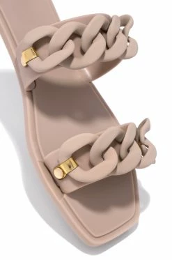 QUPD Sun Seeker - Nude Shoes