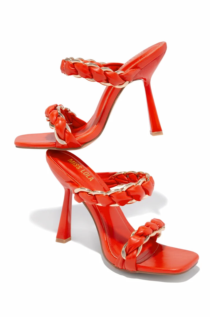 SOME Milana - Orange Shoes