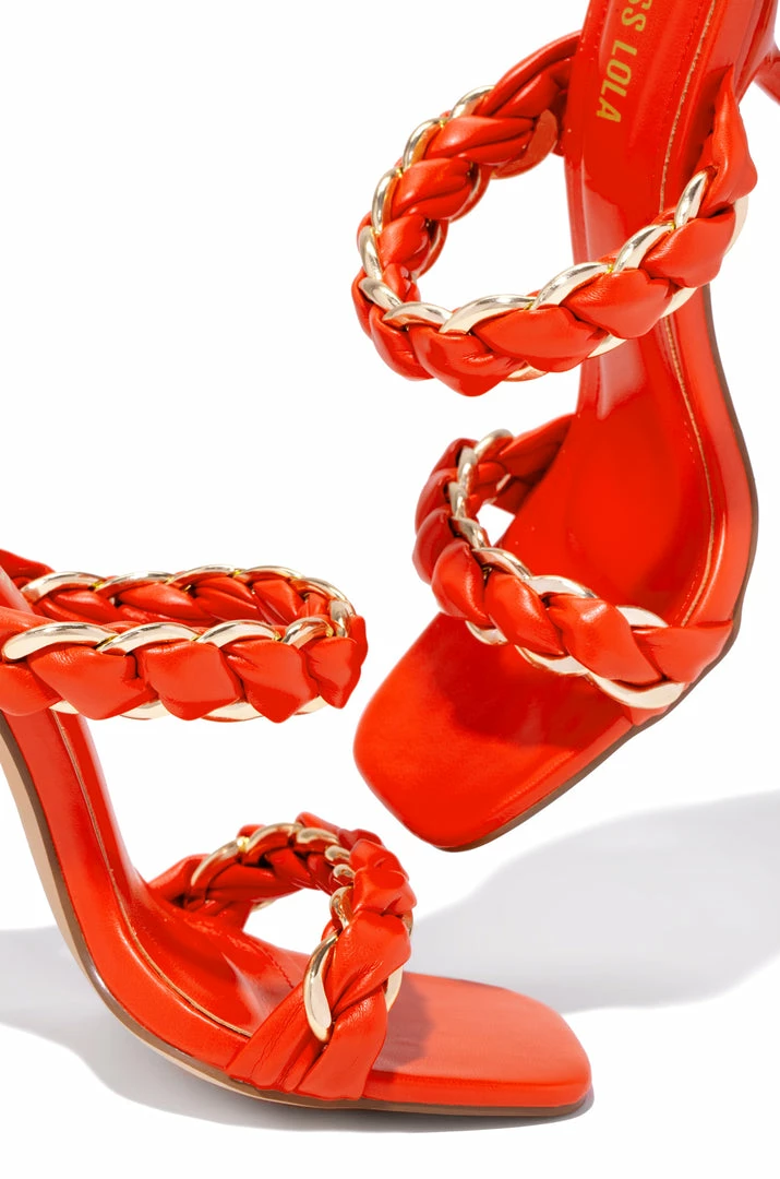 SOME Milana - Orange Shoes