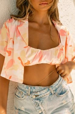 COT Amiya - Coral Multi Clothing