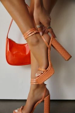 SOME Paige - Orange Shoes