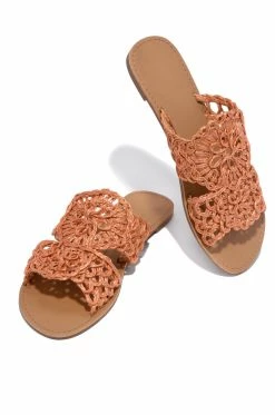 QUPD Summer In Capri - Coral Shoes